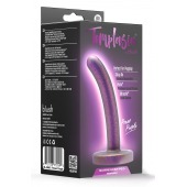 Фиолетовая насадка с гладкой поверхностью Surrender 4.75 Inch Beginner Pegging Dildo - 12 см. - Blush Novelties - купить с доставкой в Краснодаре