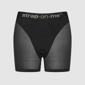 Трусики-шорты для фиксации насадок Strap-on-me Harness Lingerie Halo - size M - Strap-on-me - купить с доставкой в Краснодаре