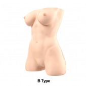 Телесный мастурбатор-торс Jessica B - Naked Factory - в Краснодаре купить с доставкой