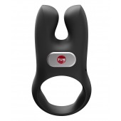 Черное эрекционное виброкольцо Nos - Fun Factory - в Краснодаре купить с доставкой