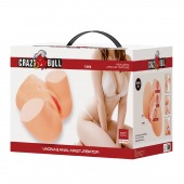 Телесный мастурбатор Liora с 2 любовными тоннелями - Baile - в Краснодаре купить с доставкой