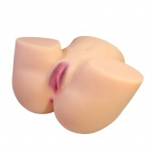 Телесный мастурбатор Liora с 2 любовными тоннелями - Baile - в Краснодаре купить с доставкой