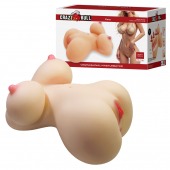 Телесный мастурбатор-торс Fiona - Baile - в Краснодаре купить с доставкой