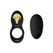 Черное эрекционное виброкольцо Bayek с пультом ДУ - Zalo - в Краснодаре купить с доставкой