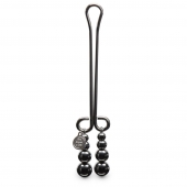 Зажим для клитора с бусинами Just Sensation Beaded Clitoral Clamp - Fifty Shades of Grey - купить с доставкой в Краснодаре