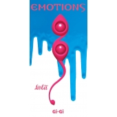 Розовые вагинальные шарики Emotions Gi-Gi - Lola Games