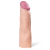 Реалистичная насадка с ярко выраженной головкой - 16,5 см. - A-toys - в Краснодаре купить с доставкой