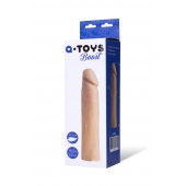 Реалистичная насадка с ярко выраженной головкой - 16,5 см. - A-toys - в Краснодаре купить с доставкой