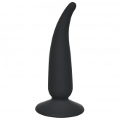 Чёрная анальная пробка P-spot Teazer Black - 12,2 см. - Lola Games - в Краснодаре купить с доставкой
