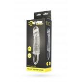 Прозрачная насадка с петлёй для фиксации - 14 см. - ToyFa - в Краснодаре купить с доставкой