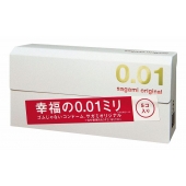 Супер тонкие презервативы Sagami Original 0.01 - 5 шт. - Sagami - купить с доставкой в Краснодаре