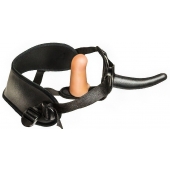 Женский страпон с вагинальной пробкой Woman Strap - 12 см. - LOVETOY (А-Полимер) - купить с доставкой в Краснодаре