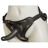 Женский страпон с вагинальной пробкой Woman Strap - 12 см. - LOVETOY (А-Полимер) - купить с доставкой в Краснодаре