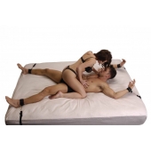Бондаж для фиксации на кровати Frisky Bedroom Restraint Kit - XR Brands - купить с доставкой в Краснодаре