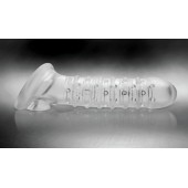 Утолщающая ребристая насадка на пенис - Доминирующее кольцо - в Краснодаре купить с доставкой