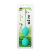 Зеленые вагинальные шарики SEE YOU IN BLOOM DUO BALLS 36MM - Dream Toys