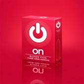 Супертонкие презервативы ON) Super Thin - 3 шт. - ON) - купить с доставкой в Краснодаре