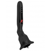 Чёрный вибростимулятор для головки члена с эффектом всасывания Vibrating Roto-Sucker - Pipedream - в Краснодаре купить с доставкой