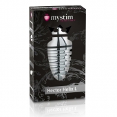 Анальный плаг для электростимуляции Hector Helix Buttplug L - 11,5 см. - MyStim - купить с доставкой в Краснодаре