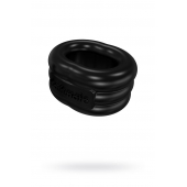 Чёрное эрекционное виброкольцо Stretch - Bathmate - в Краснодаре купить с доставкой