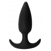 Чёрная анальная пробка Delight - 10,5 см. - Lola Games в Краснодаре Чёрная анальная пробка Delight - 10,5 см. - Lola Games