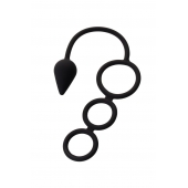 Тройное эрекционное кольцо с анальным хвостом Drop S-size - Erotist Adult Toys - в Краснодаре купить с доставкой