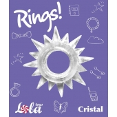 Прозрачное эрекционное кольцо Rings Cristal - Lola Games - в Краснодаре купить с доставкой