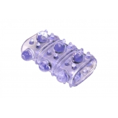 Фиолетовая насадка на пенис Rings Armour - Lola Games - в Краснодаре купить с доставкой