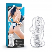 Прозрачный мастурбатор M for Men Hand Tool - Blush Novelties - в Краснодаре купить с доставкой