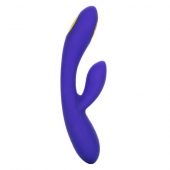 Фиолетовый вибратор с функцией электростимуляции Intimate E-Stimulator Dual Wand - 21,5 см. - California Exotic Novelties - купить с доставкой в Краснодаре