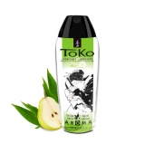 Интимный гель TOKO Pear   Exotic Green Tea с ароматом груши и зеленого чая - 165 мл. - Shunga - купить с доставкой в Краснодаре