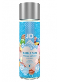 Смазка на водной основе Candy Shop Bubblegum с ароматом жвачки - 60 мл. - System JO - купить с доставкой в Краснодаре