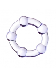 Фиолетовое эрекционное кольцо A-Toys - A-toys - в Краснодаре купить с доставкой