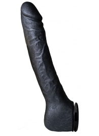 Чёрная фаллическая насадка BLACK BENT 3 - 18 см. - LOVETOY (А-Полимер) - купить с доставкой в Краснодаре