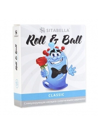 стимулирующий презерватив-насадка Roll   Ball Classic - Sitabella - купить с доставкой в Краснодаре