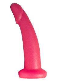 Розовый плаг-массажёр для простаты - 13,5 см. - LOVETOY (А-Полимер) - в Краснодаре купить с доставкой