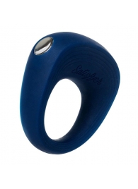 Синее эрекционное кольцо на пенис Satisfyer Ring 2 - Satisfyer - в Краснодаре купить с доставкой