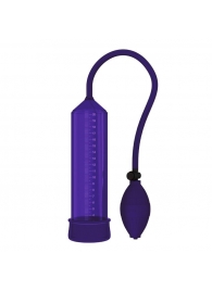 Фиолетовая вакуумная помпа - 25 см. - Rubber Tech Ltd - в Краснодаре купить с доставкой