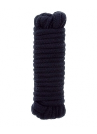 Чёрная веревка для связывания BONDX LOVE ROPE - 5 м. - Dream Toys - купить с доставкой в Краснодаре