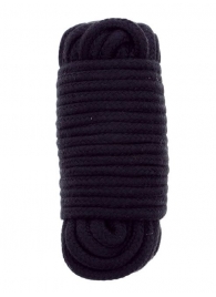 Черная веревка для связывания BONDX LOVE ROPE - 10 м. - Dream Toys - купить с доставкой #SOTBIT_REGIONS_UF_V_REGION_NAME#