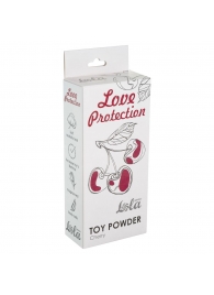 Пудра для игрушек Love Protection с ароматом вишни - 30 гр. - Lola Games - купить с доставкой в Краснодаре