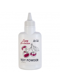 Пудра для игрушек Love Protection с ароматом вишни - 30 гр. - Lola Games - купить с доставкой в Краснодаре