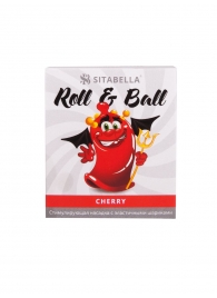 Стимулирующий презерватив-насадка Roll   Ball Cherry - Sitabella - купить с доставкой в Краснодаре