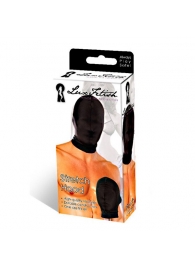 Черная глухая маска на голову - Lux Fetish - купить с доставкой #SOTBIT_REGIONS_UF_V_REGION_NAME#