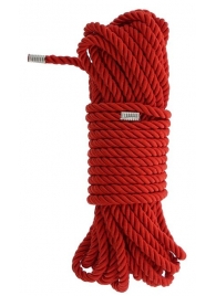 Красная веревка DELUXE BONDAGE ROPE - 10 м. - Dream Toys - купить с доставкой в Краснодаре