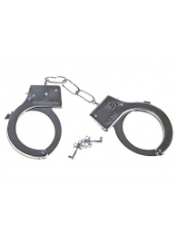 Металлические наручники с регулируемыми браслетами - Сима-Ленд - купить с доставкой в Краснодаре