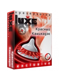 Презерватив LUXE  Exclusive   Красный Камикадзе  - 1 шт. - Luxe - купить с доставкой в Краснодаре