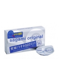 Ультратонкие презервативы Sagami Original QUICK - 6 шт. - Sagami - купить с доставкой в Краснодаре