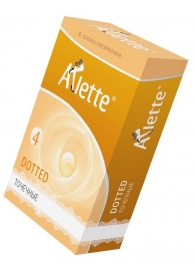 Презервативы Arlette Dotted с точечной текстурой - 6 шт. - Arlette - купить с доставкой в Краснодаре