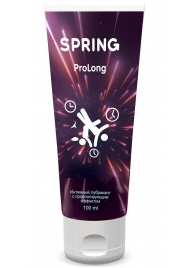Пролонгирующий интимный лубрикант Spring ProLong - 100 мл. - SPRING - купить с доставкой в Краснодаре